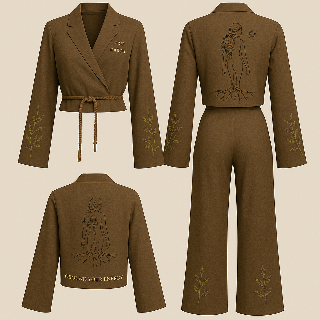 Grounded Energy Suit (Linen) – Earth Edition