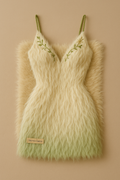The Faux Fur Cami Dress